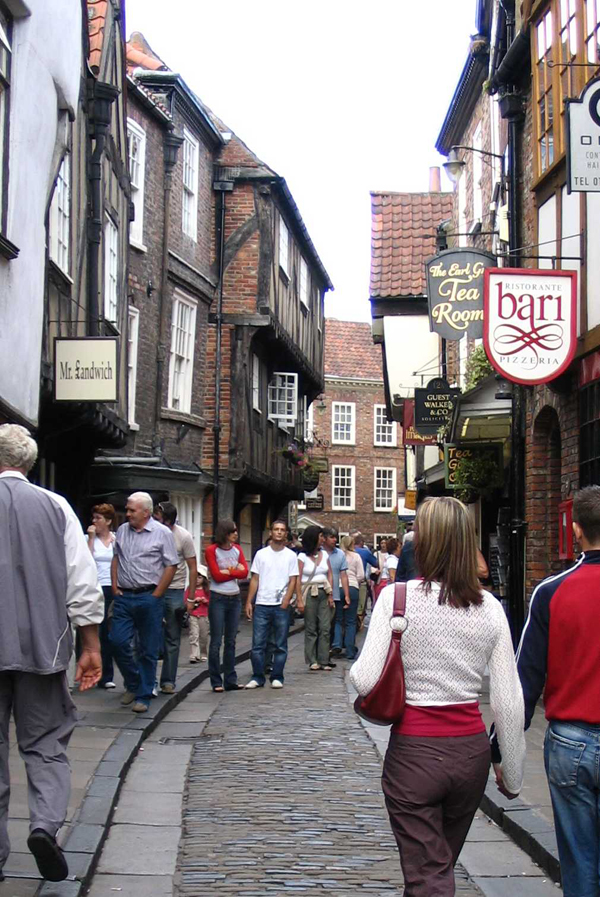 If something sweet takes your fancy while you are in York ballooning then this is the place to go. While York&rsquo;s connections with large scale confectionary production have largely left, plenty of locally produced sweets are still available here. The overhangs of the buildings date back to the 19th Century when the street was full of butchers shops who hung meat from hooks to display their wares.