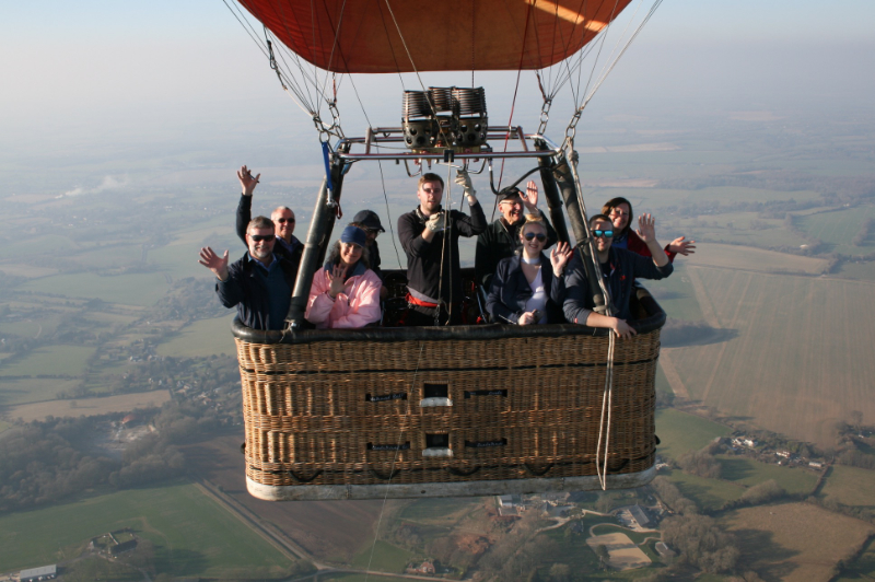 Hot air balloon shop yorkshire